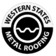Western States Metal Roofing Logo - ButtonPunch.com