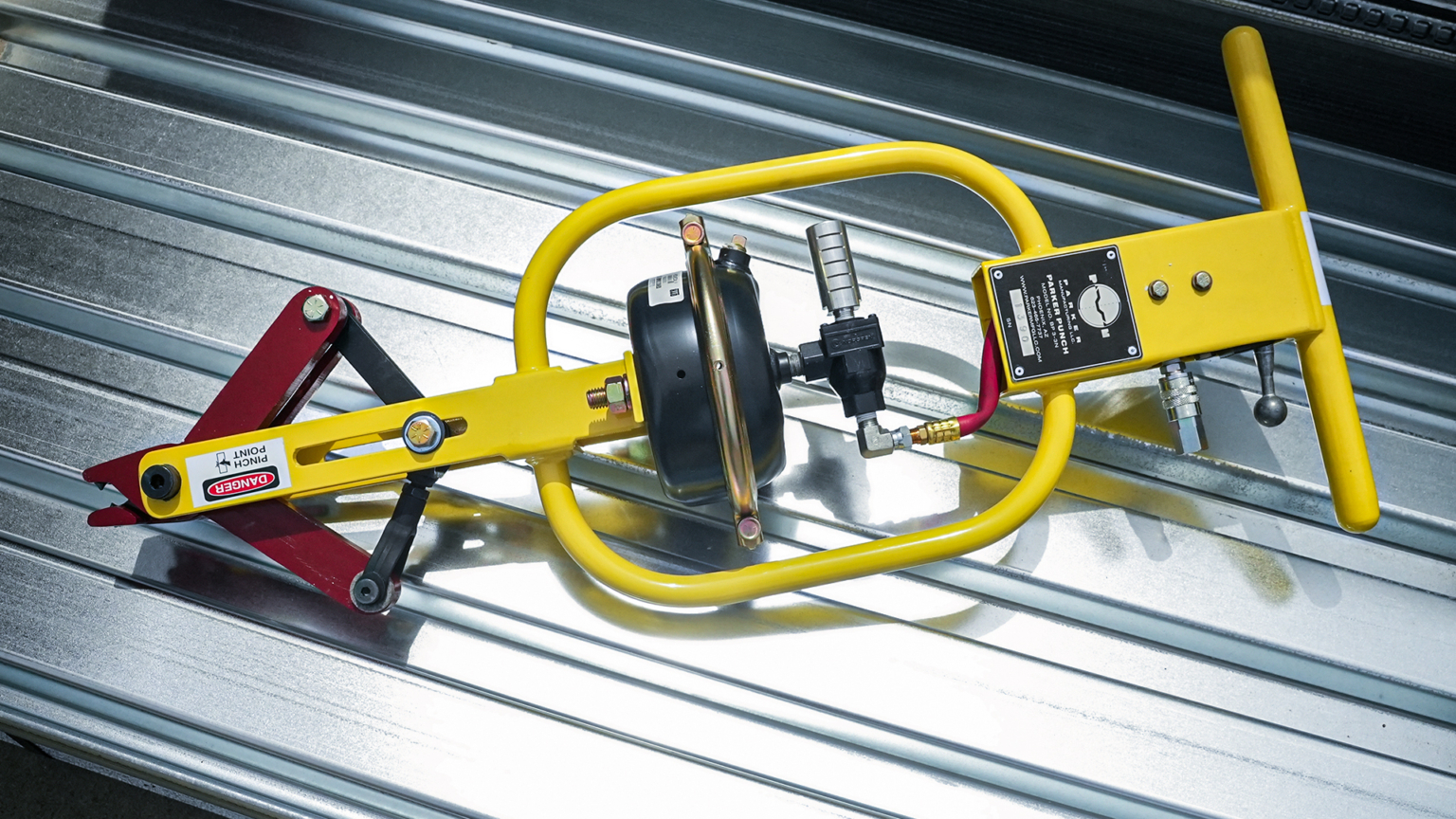 Button Punch Tool For Metal Decking Manual Or Pneumatic