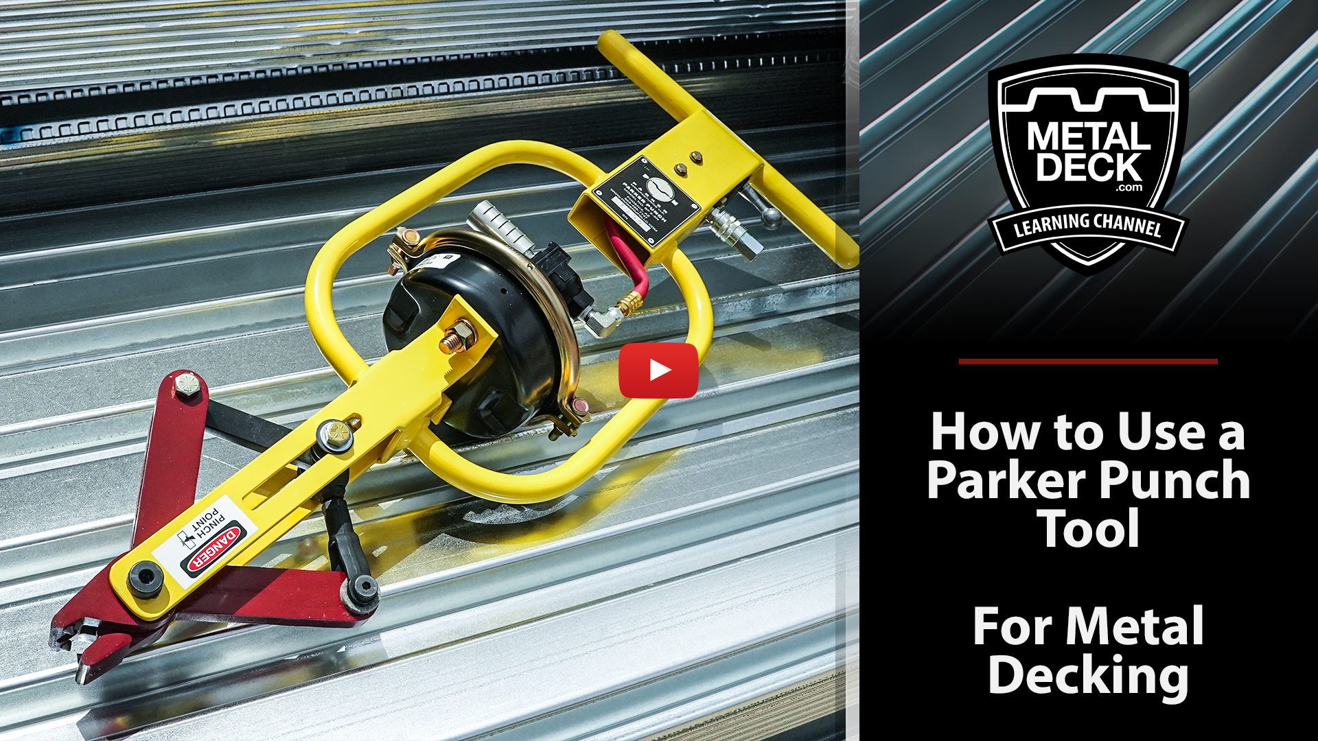 How To Use A Parker Punch Tool Video